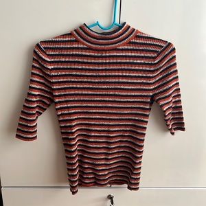 Madewell Dalston Mock-neck Sweater